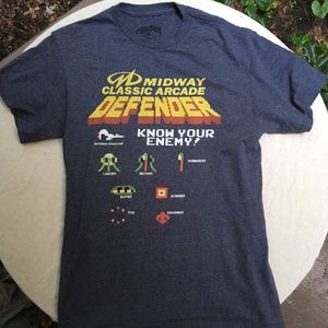 Defender "Know Your Enemy" Arcade Graphic T-Shirt